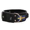Grip Black Sweden - Collar ancho con asa y bandera sueca