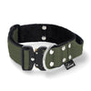 Extreme Buckle Khaki - Collar fuerte y seguro