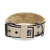 Active Komfort Black Edition Beige - Collar ancho y resistente con hebilla