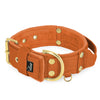 Grip Golden Burned Orange - Collar ancho forrado con asa