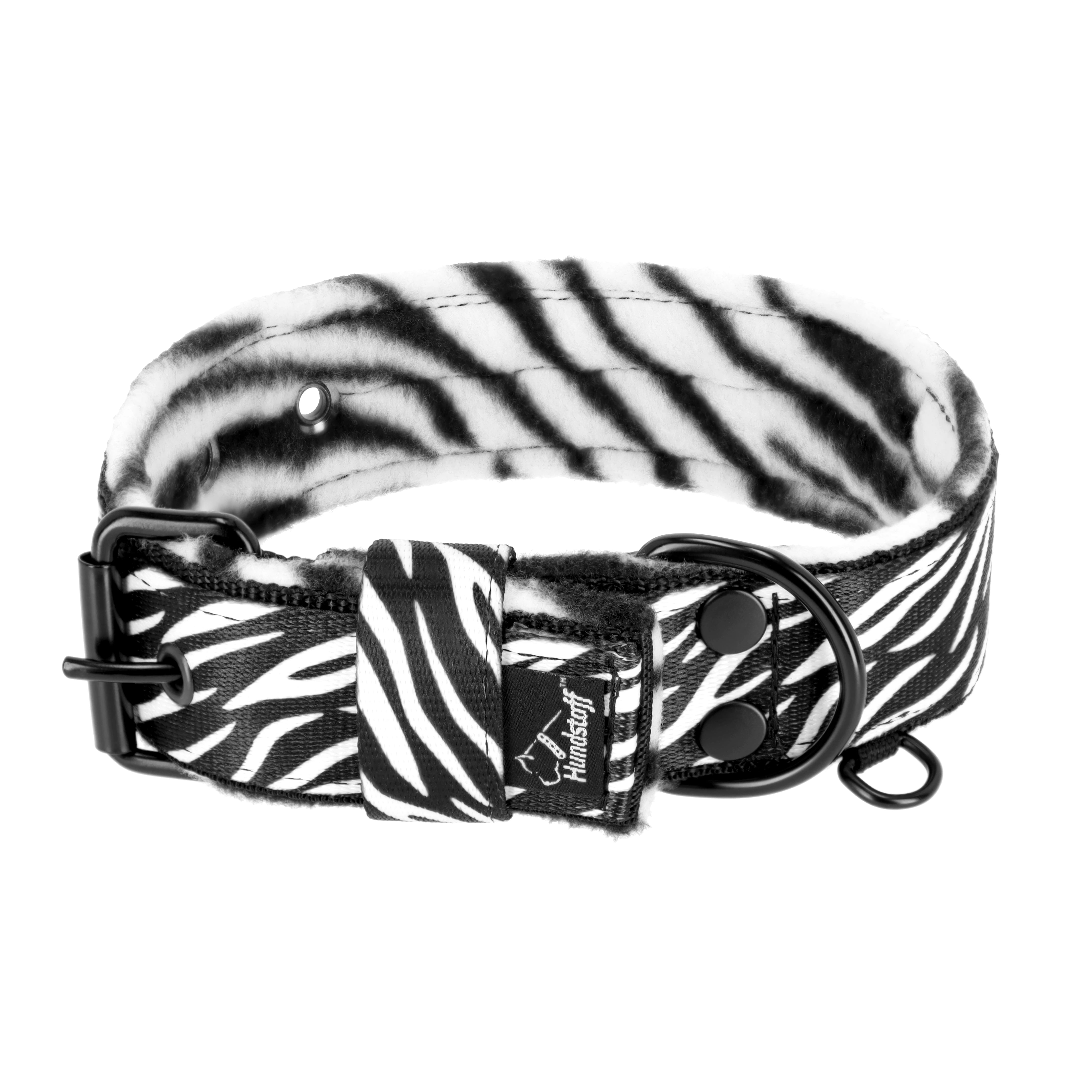 Active Comfort Leopard - Wide durable dog collar with buckle