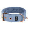 Active Komfort Rose Edition Pastel Blue - Collar ancho y resistente con hebilla