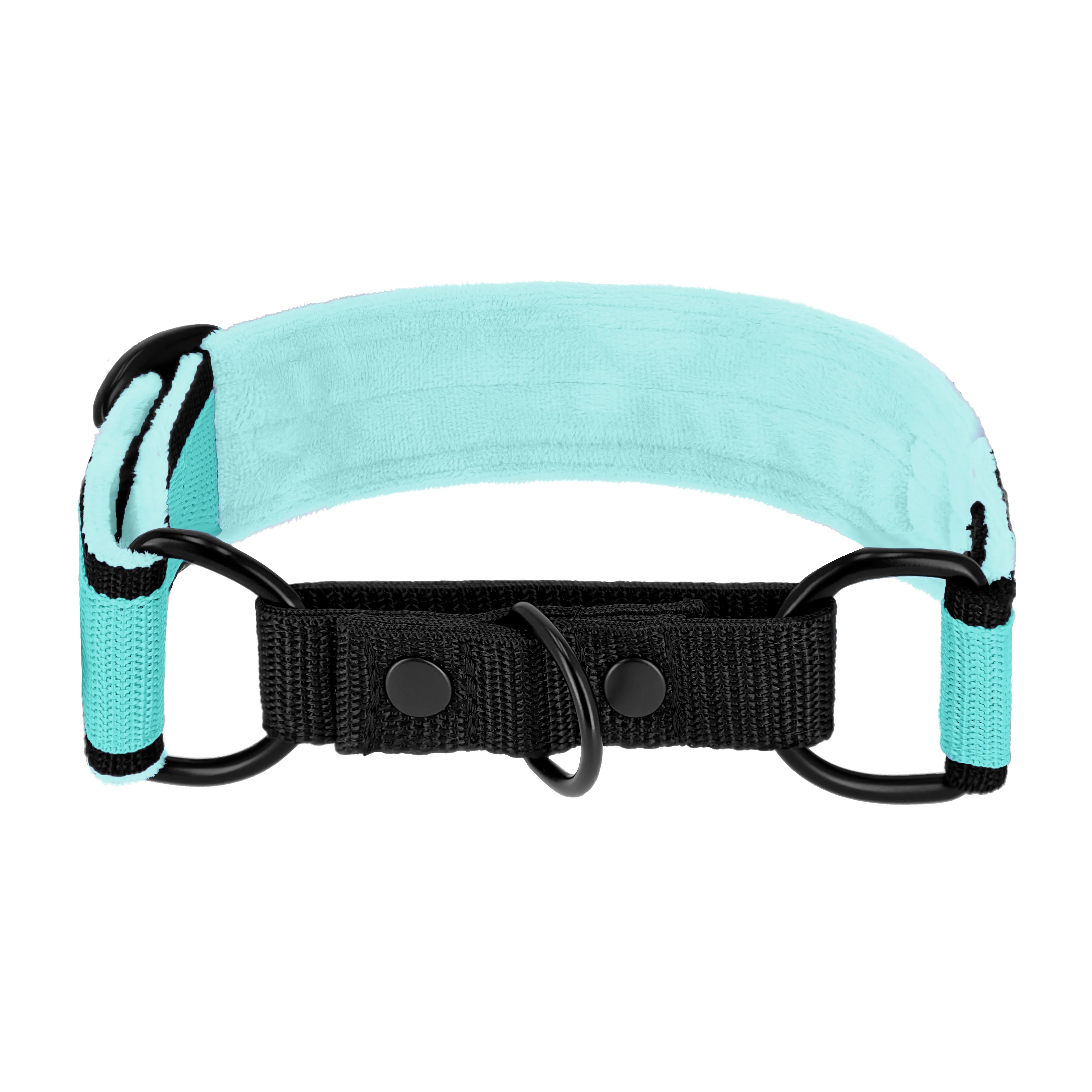 Martingale Black Edition Mint - Wide lined collar half choke