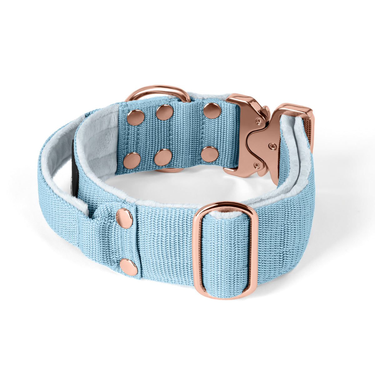 Extreme Rose Buckle Grey - Strong and secure collar