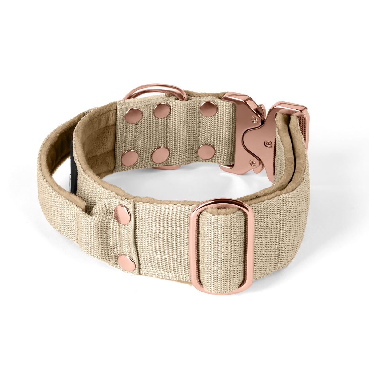 Extreme Rose Buckle Grey - Collana robusta e sicura
