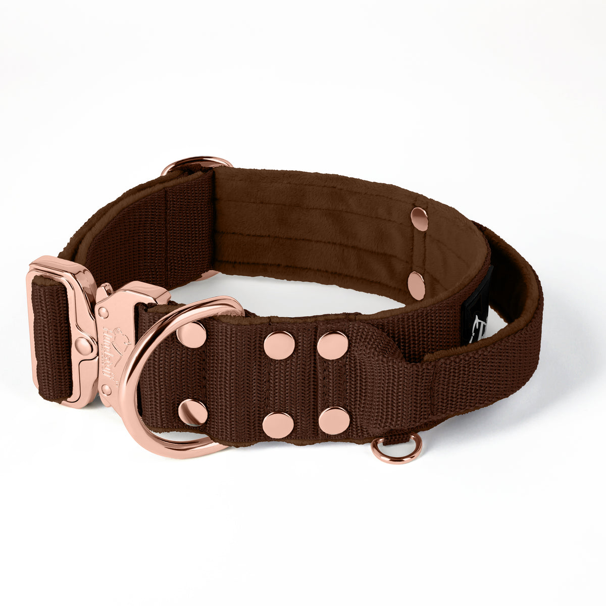 Extreme Rose Buckle Grey - Strong and secure collar