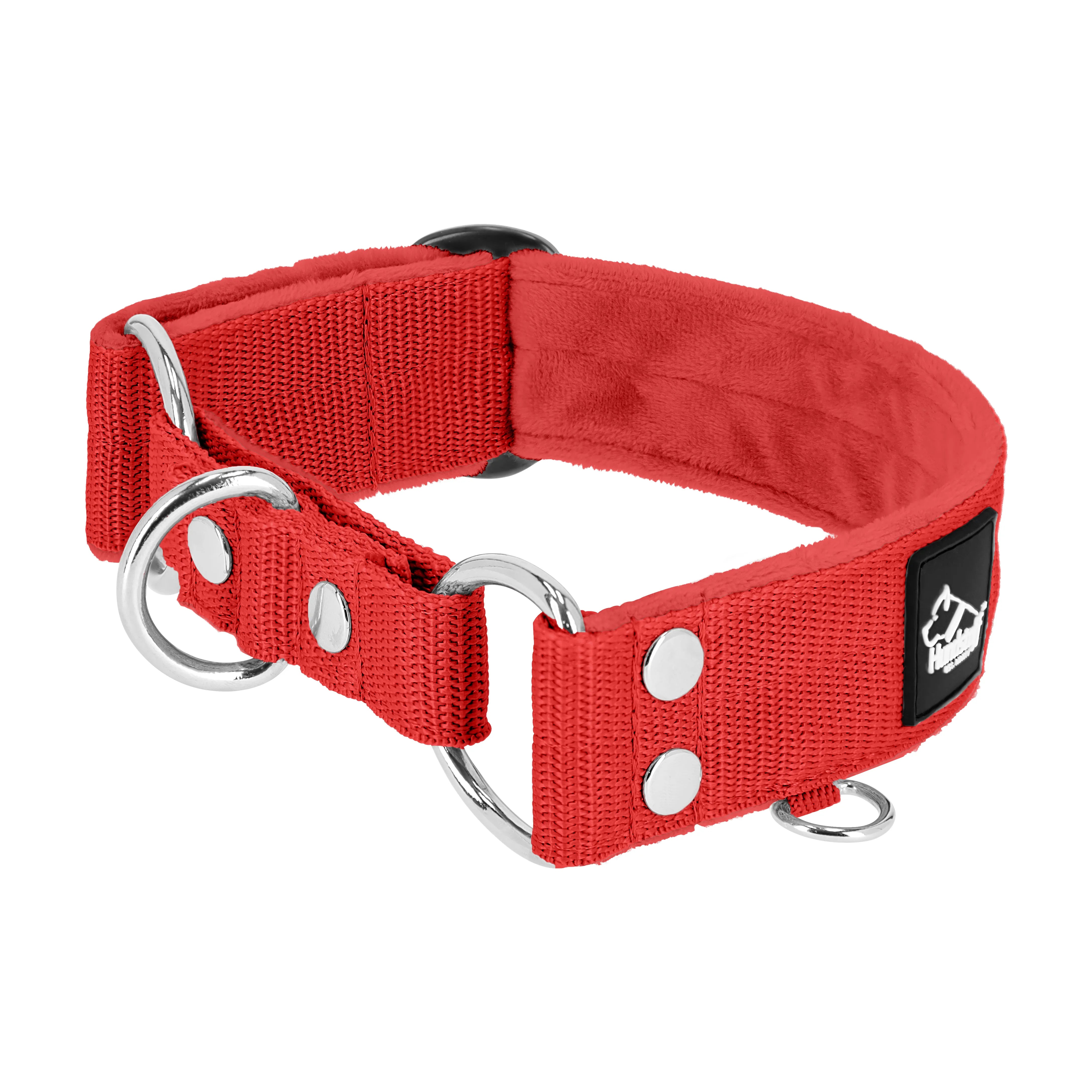 Martingale Rojo - Cuello ancho forrado medio planchado