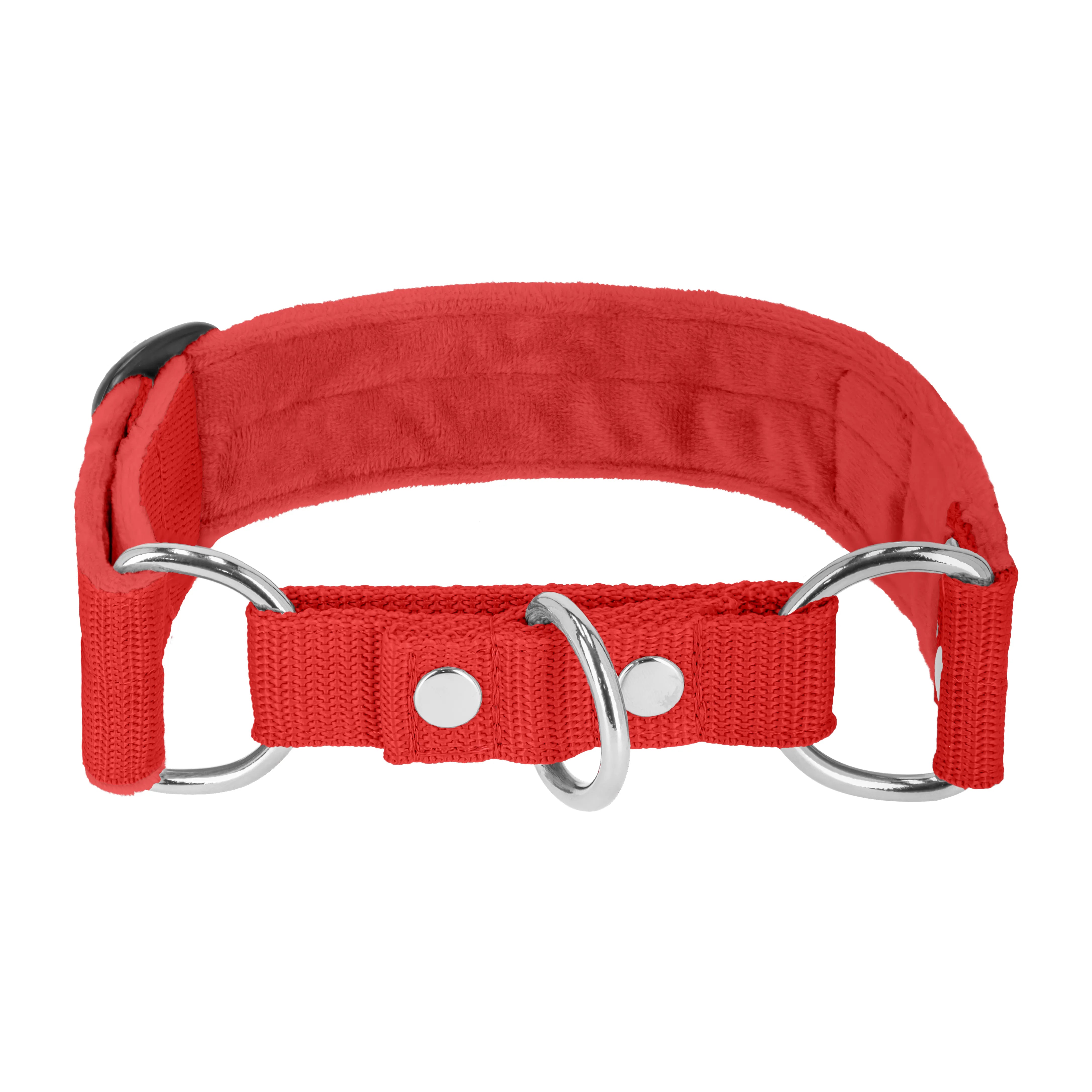 Martingale Rojo - Cuello ancho forrado medio planchado