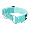 Martingale Mint - Wide lined half choke collar