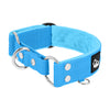 Martingale Ocean Blue - Wide lined half choke collar