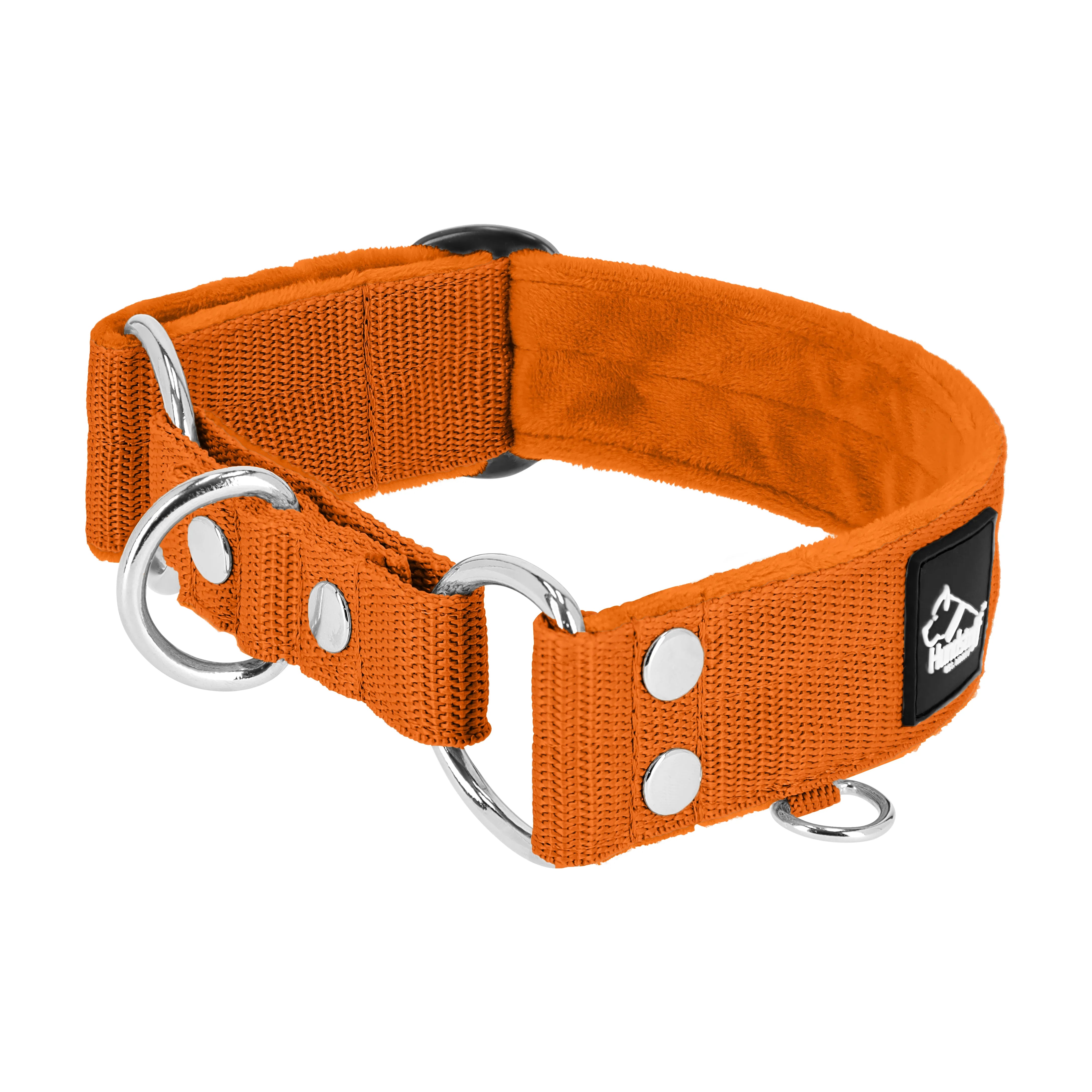 Martingala Naranja - Cuello ancho forrado medio planchado