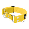 Martingale Yellow - Wide lined collar half choke