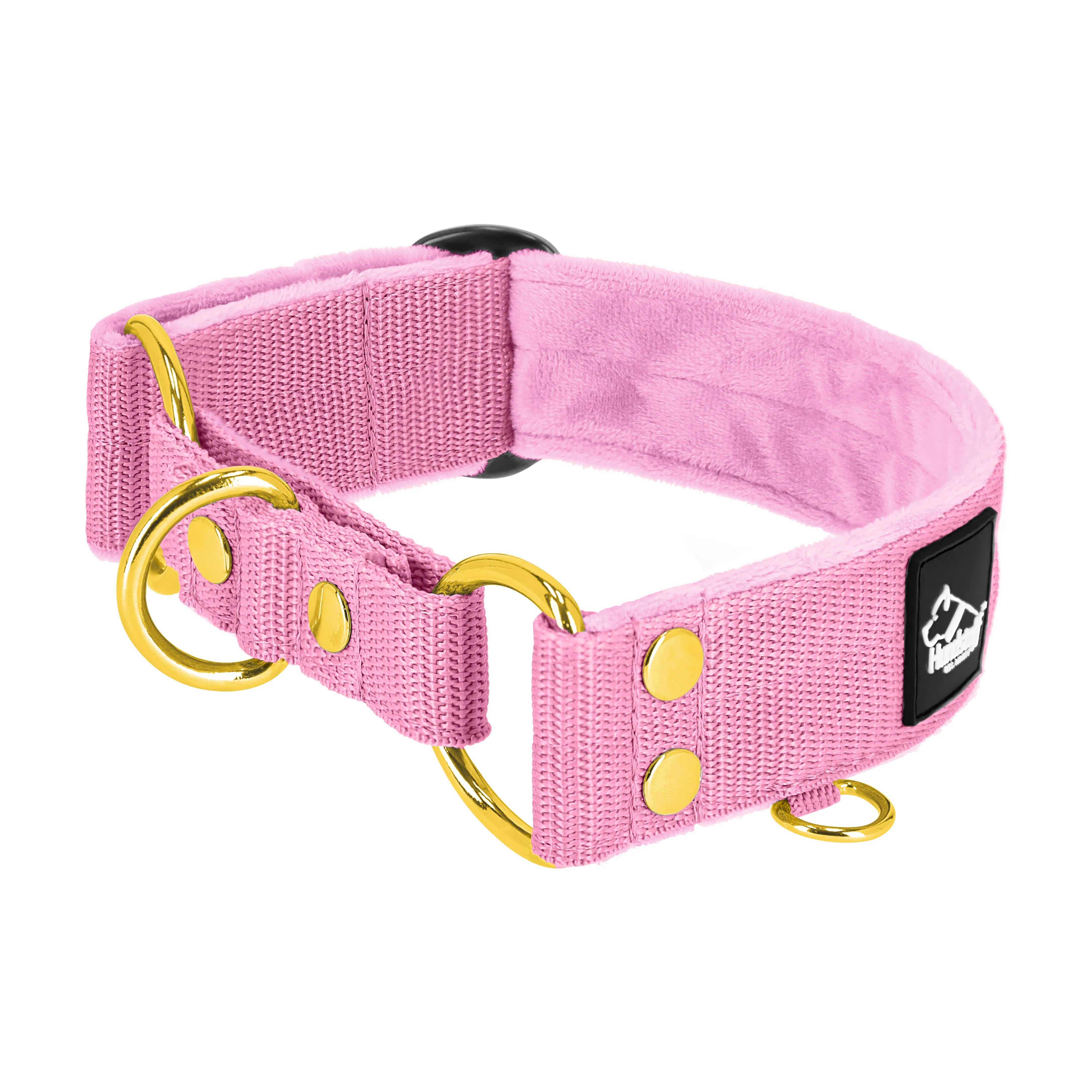 Martingala Golden Candy Rosa - Cuello doblado forrado medio planchado