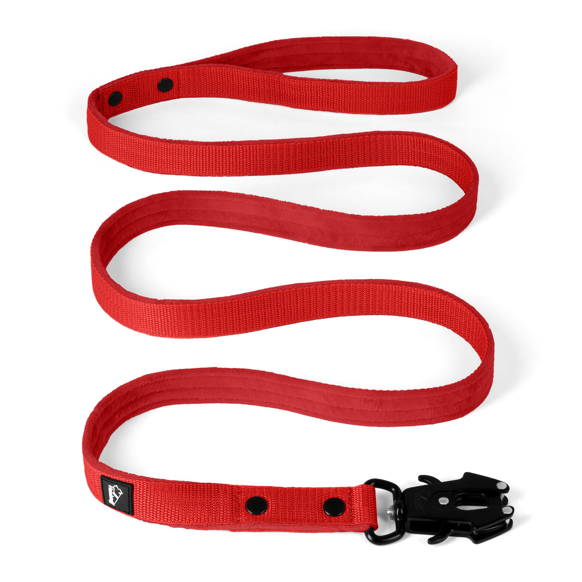 Walk Leash Black Edition Red - Guinzaglio in nylon sicuro di diverse lunghezze