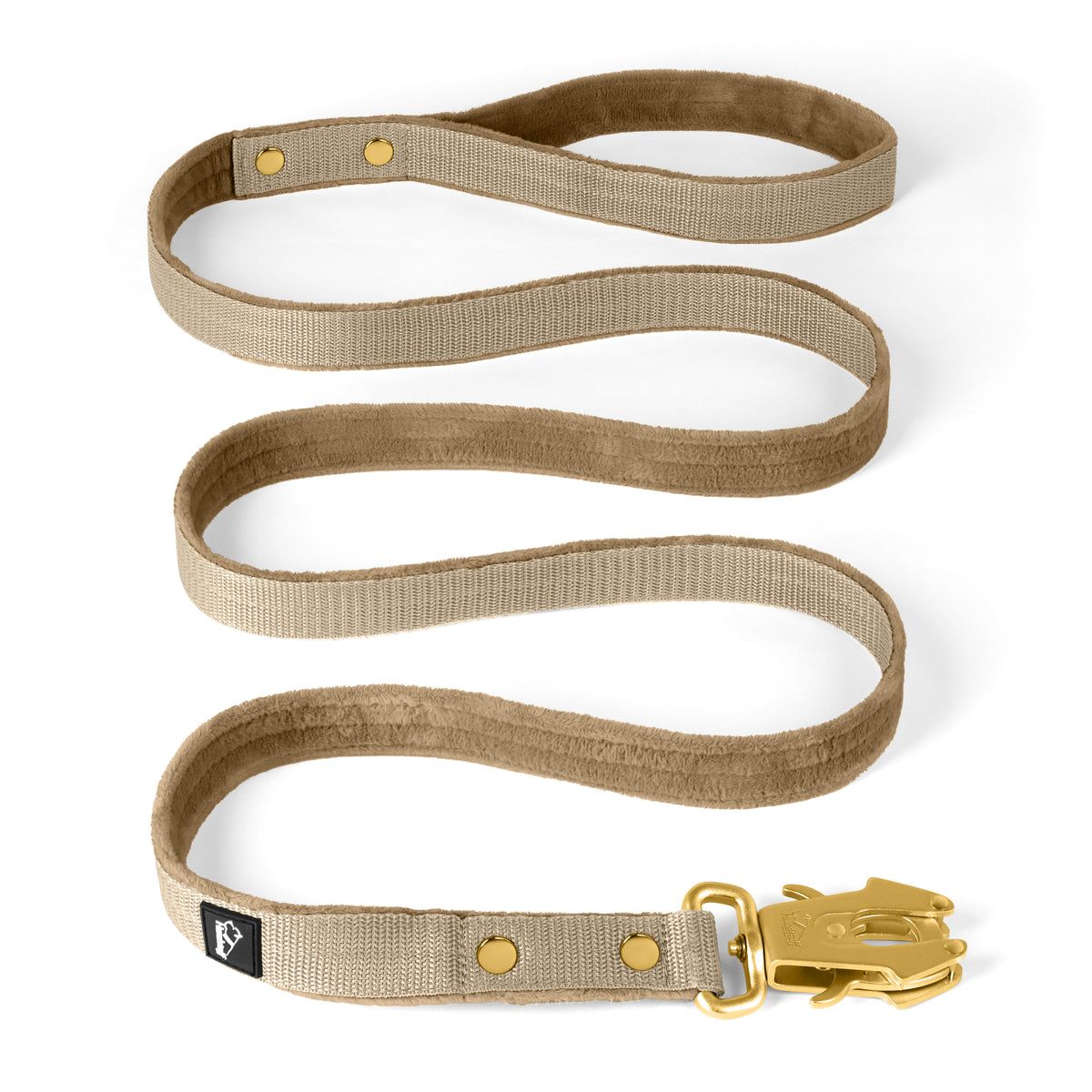 Guinzaglio da passeggio Golden Beige - Guinzaglio in nylon sicuro di diverse lunghezze
