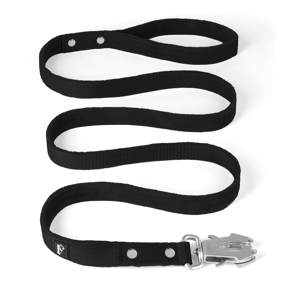 Guinzaglio da passeggio nero - Guinzaglio in nylon sicuro di diverse lunghezze