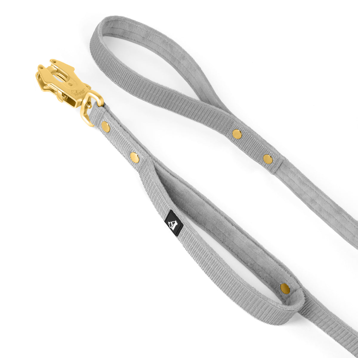 Guard Leash Golden Edition Grey - Guard Leash with extra handle