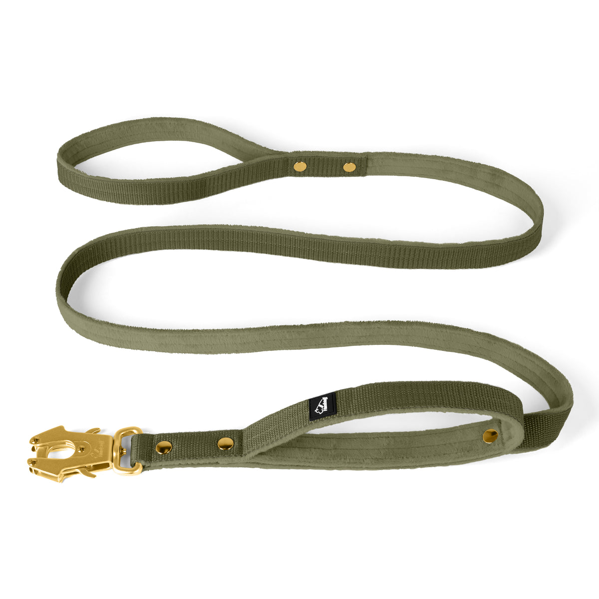 Guard Leash Golden Edition Khaki - Guard leash with extra handle
