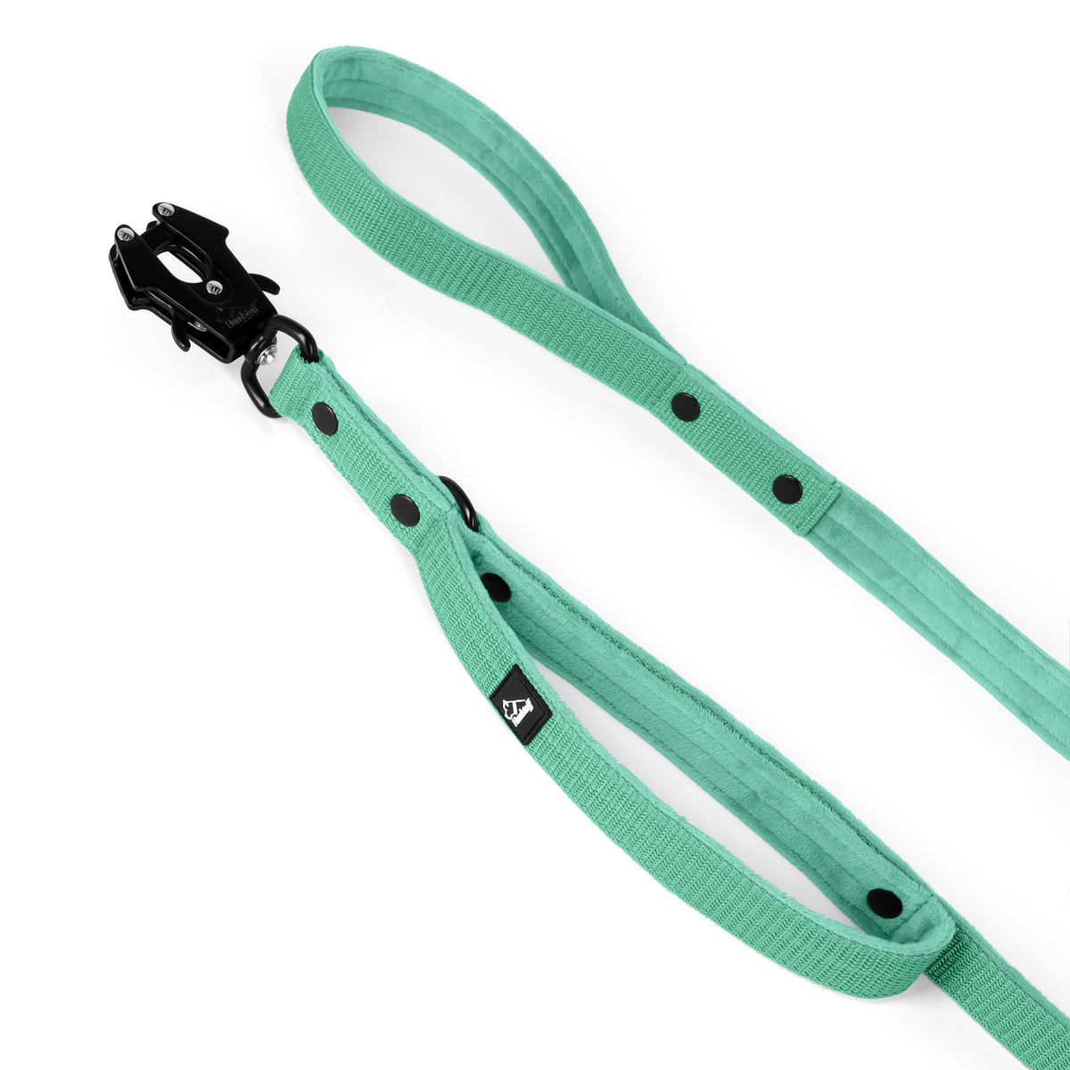 Guard Leash Black Edition Mint - Guard Leash met extra handvat