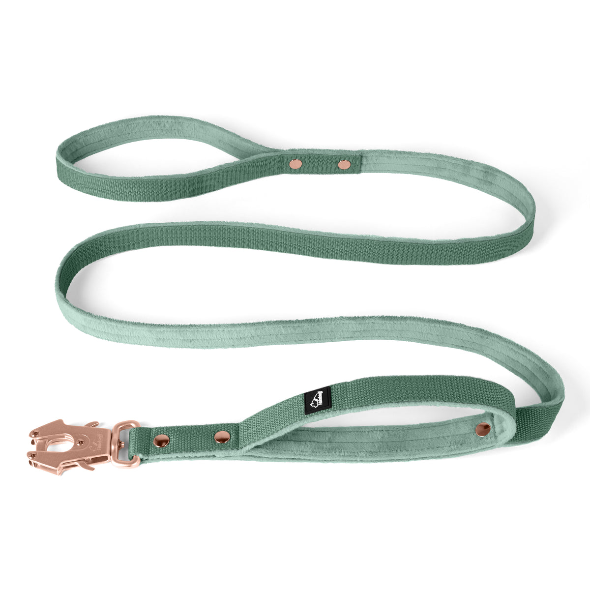 Guard Leash Rose Edition Pastel Green - Guard leash with extra handle