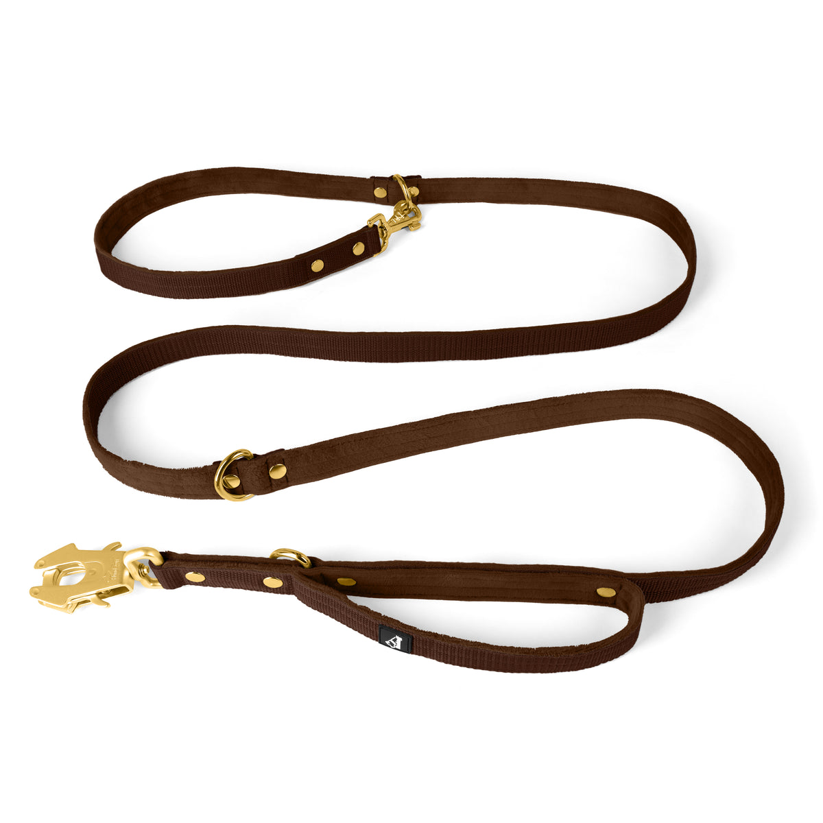 Guinzaglio Multi Guard Golden Dark Brown - Guinzaglio Multi Guard