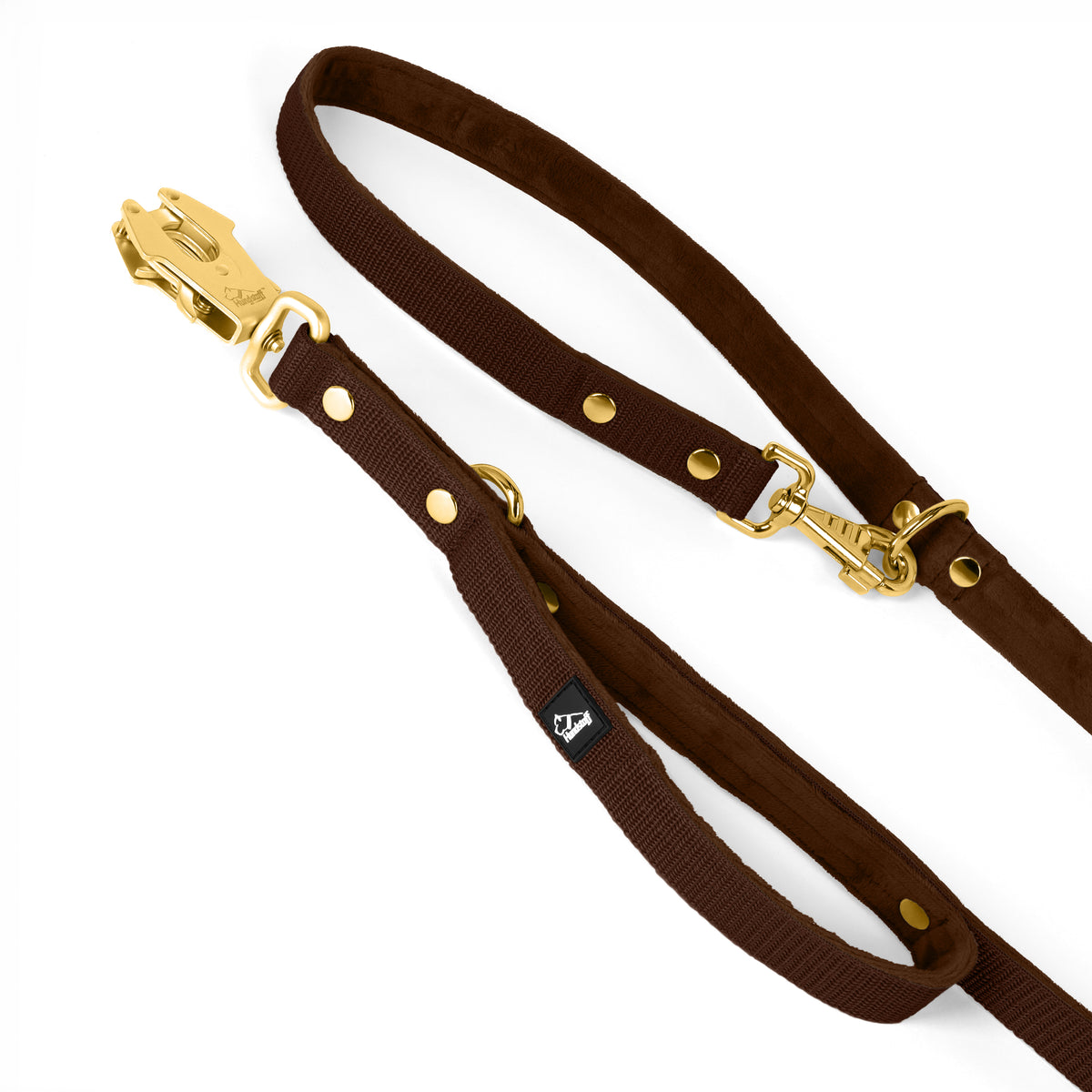 Guinzaglio Multi Guard Golden Dark Brown - Guinzaglio Multi Guard