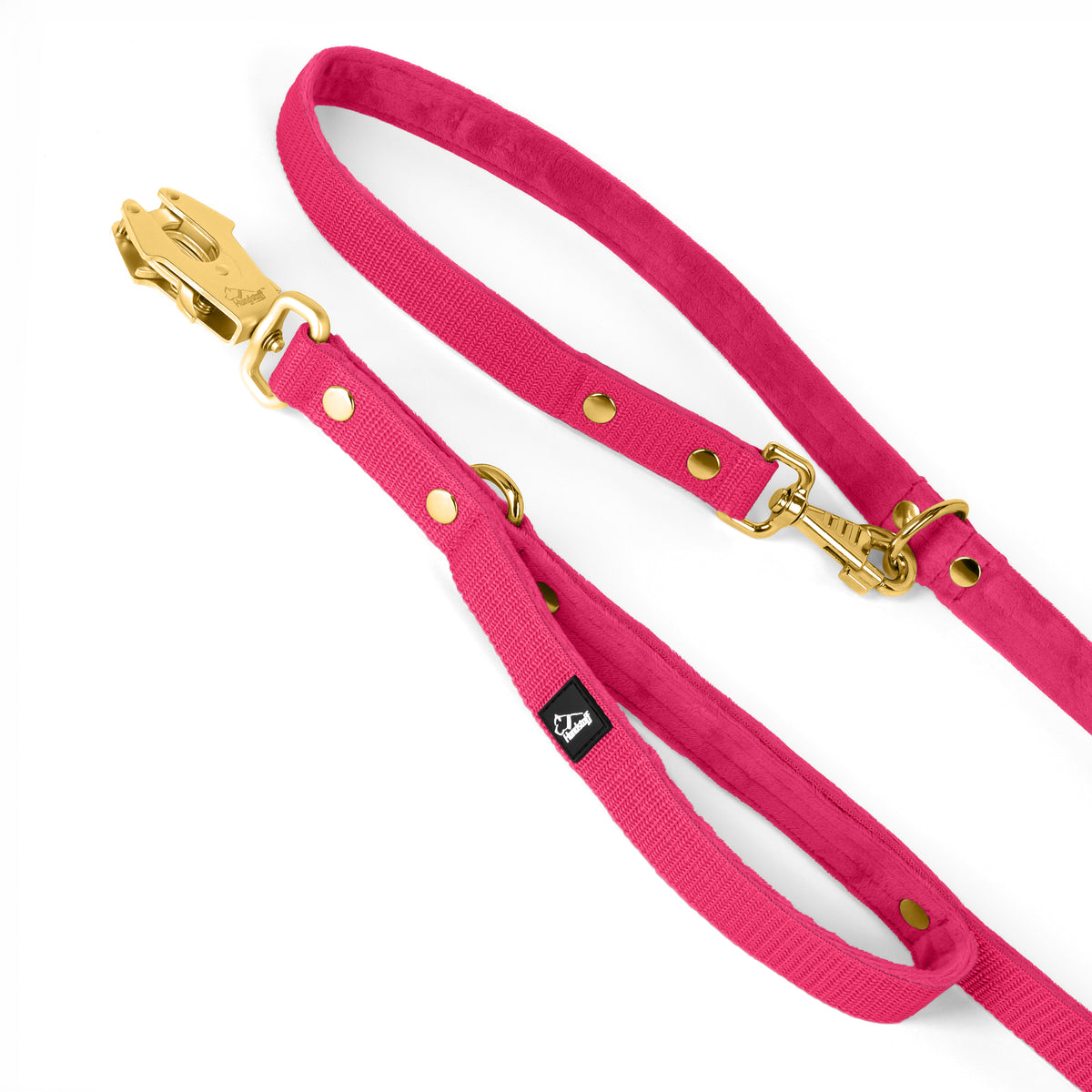 Multi Guard Leash Gold Edition Pink
