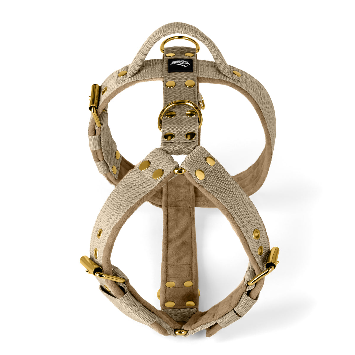 Easy Walk Golden Beige - Harness with handle