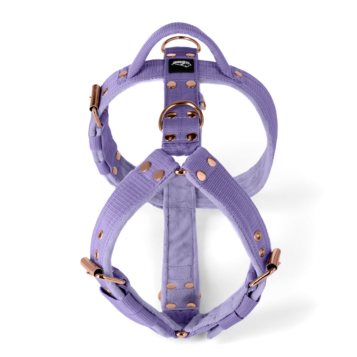 Easy Walk Rose Edition Plum - Harness with handle