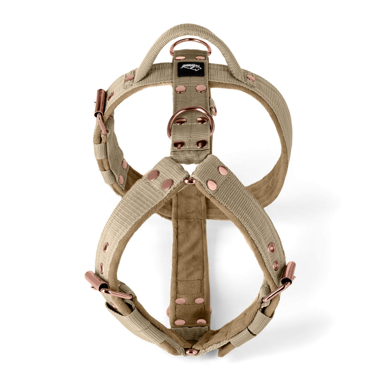 Easy Walk Rose Edition Plum - Harness with handle