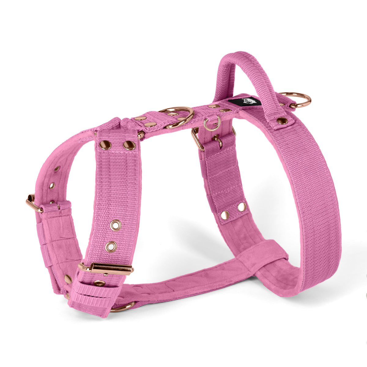 Easy Walk Rose Edition Plum - Harness with handle