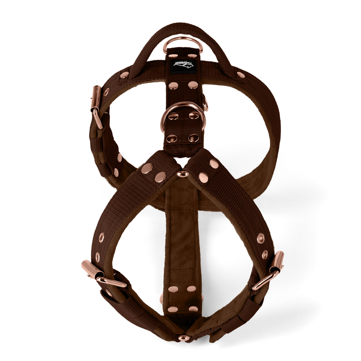 Easy Walk Rose Edition Plum - Harness with handle