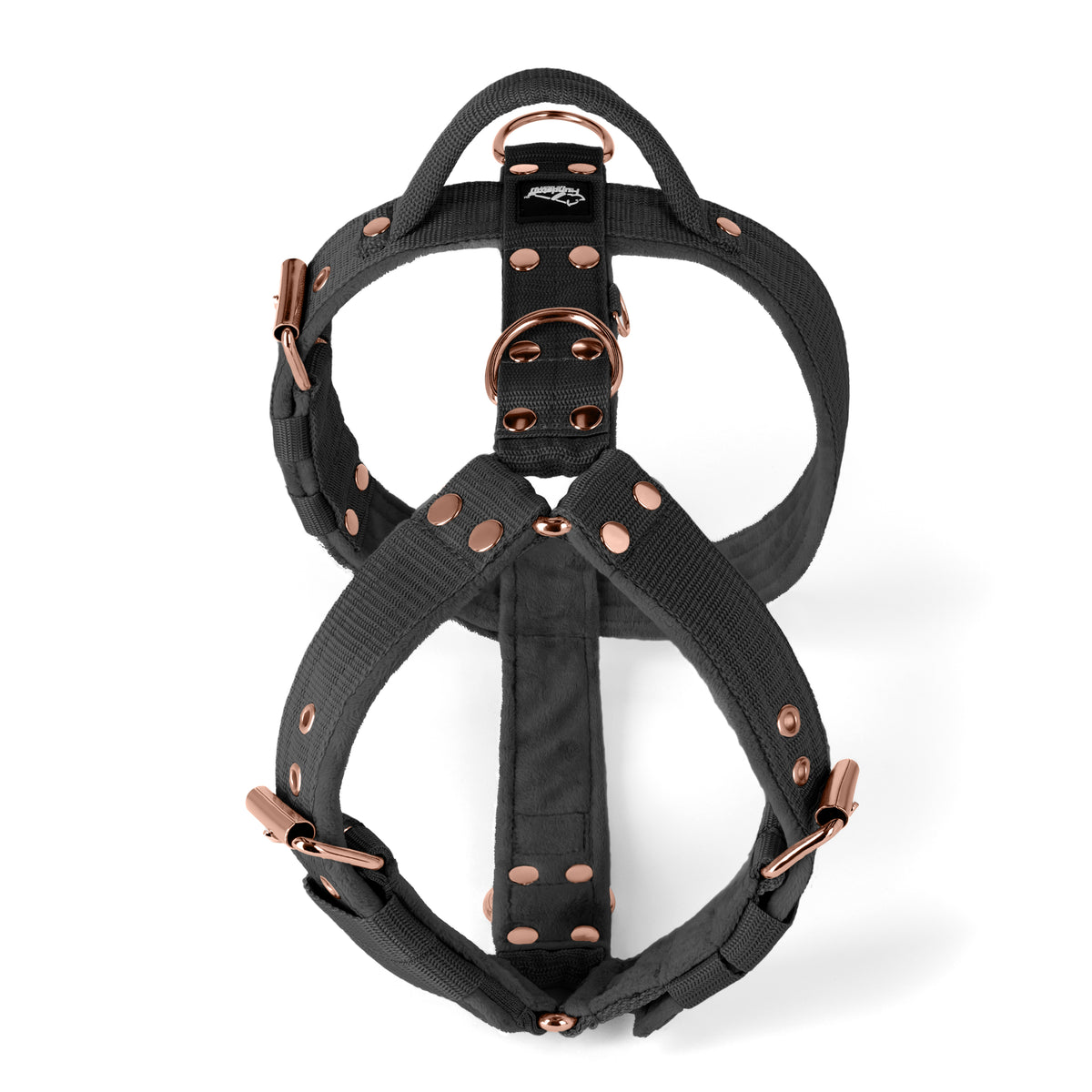Easy Walk Rose Edition Plum - Harness with handle