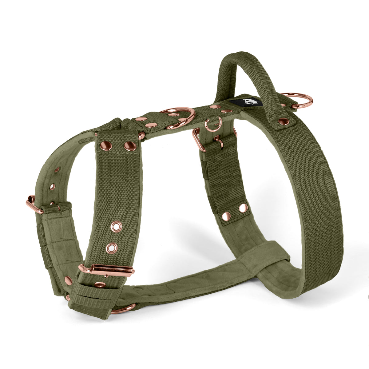 Easy Walk Rose Edition Plum - Harness with handle