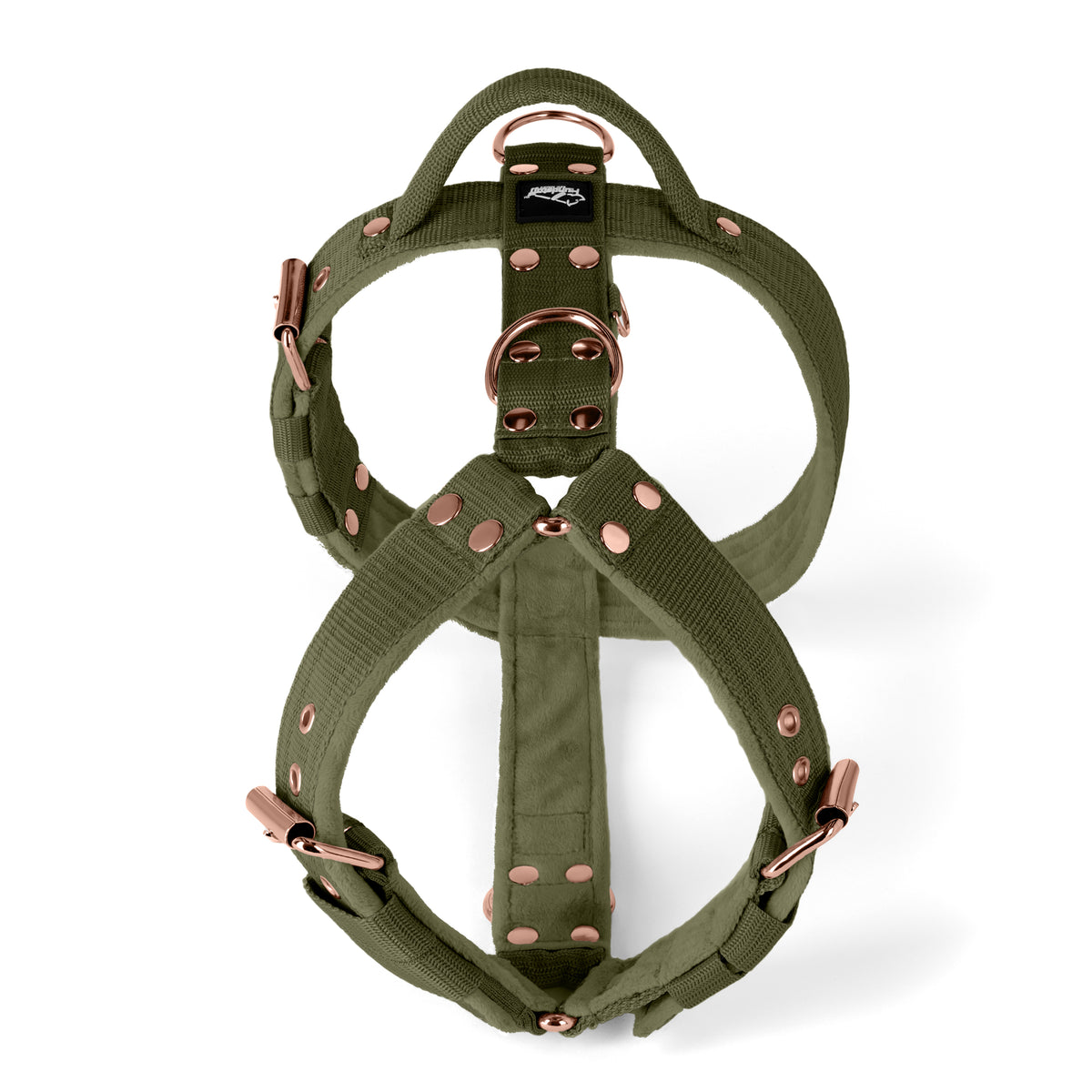 Easy Walk Rose Edition Plum - Harness with handle