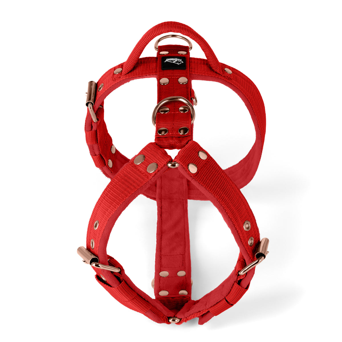 Easy Walk Rose Edition Plum - Harness with handle