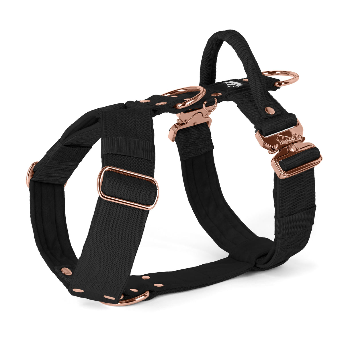 Easy Walk Extreme Rose Nero - Imbracatura con fibbia a sgancio rapido