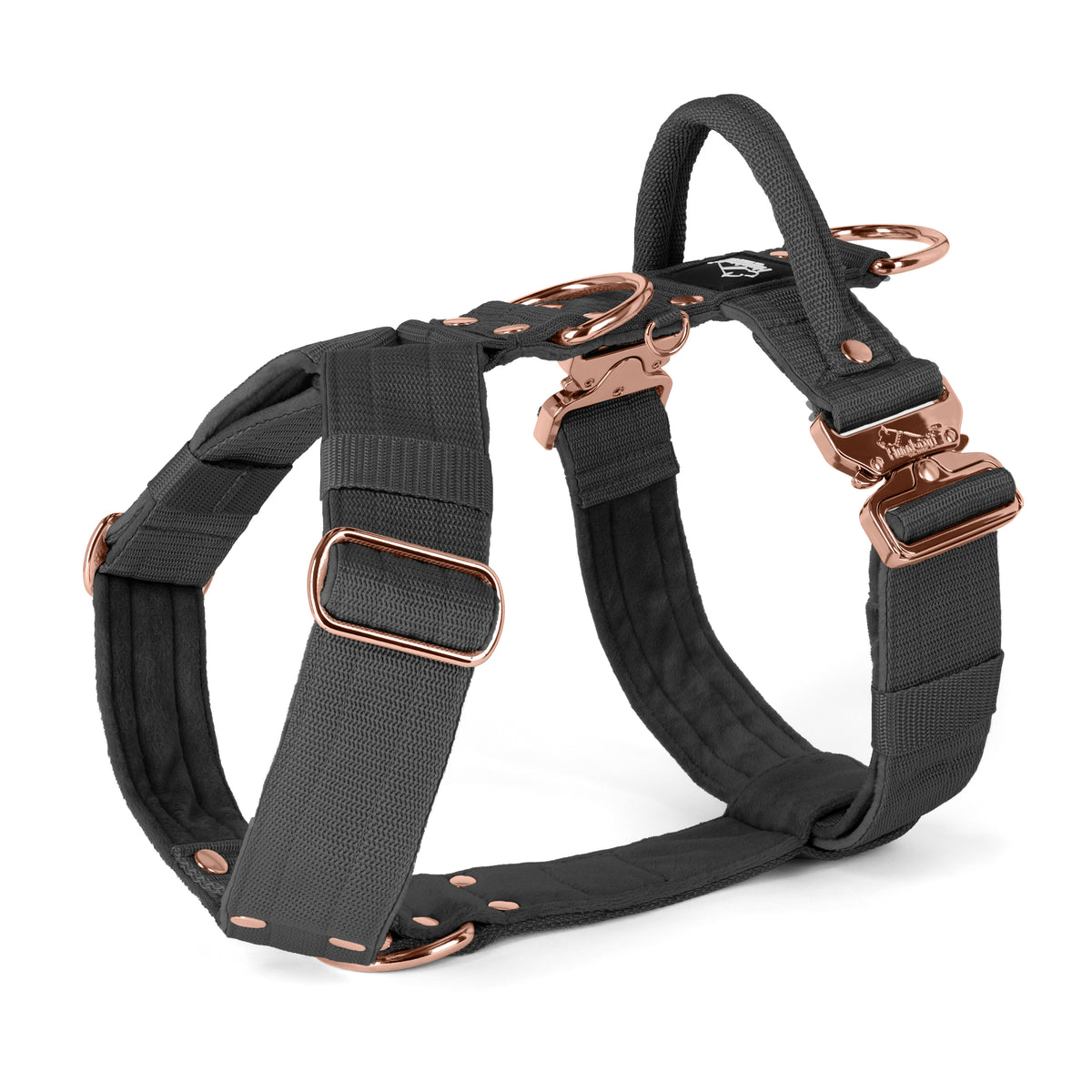 Easy Walk Extreme Rose Grey - Harness with quick buckle