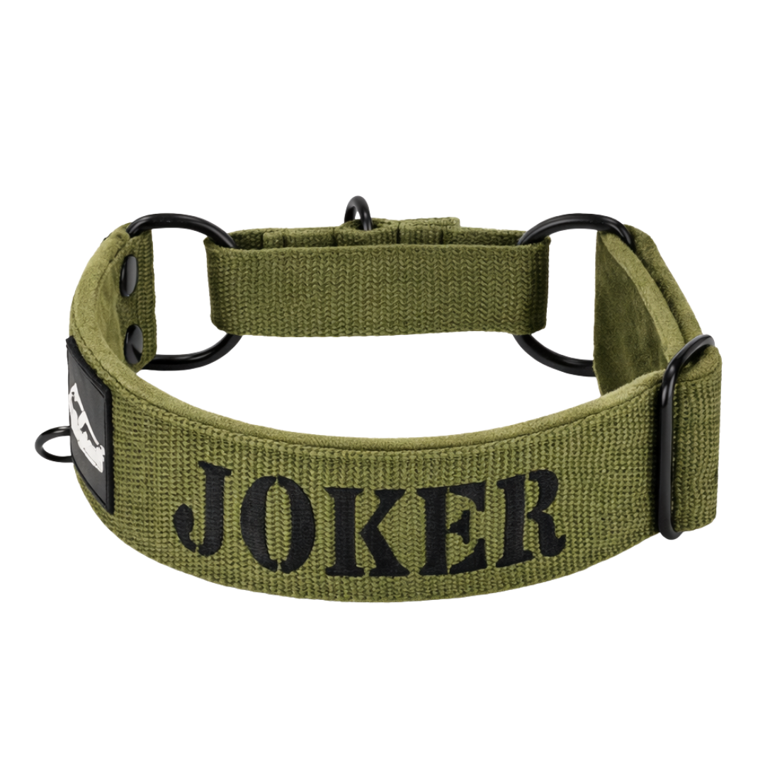 Martingale necklace with name