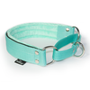 Martingale Mint - Wide lined half choke collar