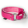 Martingale Pink - Wide lined half choke collar