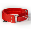 Martingale Red - Wide lined collar half choke