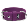 Active Plum - Wide durable necklace with buckle