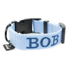 Dog collar with name, 2.5cm wide