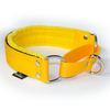 Martingale Yellow - Wide lined collar half choke