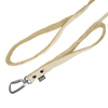 Guard Leash Beige - Guard leash with extra handle