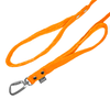 Guard Leash Orange - Guard leash with extra handle