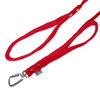 Guard Leash Red - Guard leash with extra handle