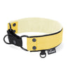 Martingale Black Edition Baby Yellow - Wide lined collar half choke