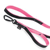 Guard Leash Black Edition Pink - Guard leash with extra handle